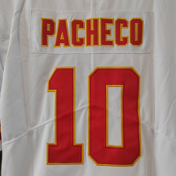 Nike Isiah Pacheco #10 Kansas City Chiefs White Jersey - Picture 8 of 8